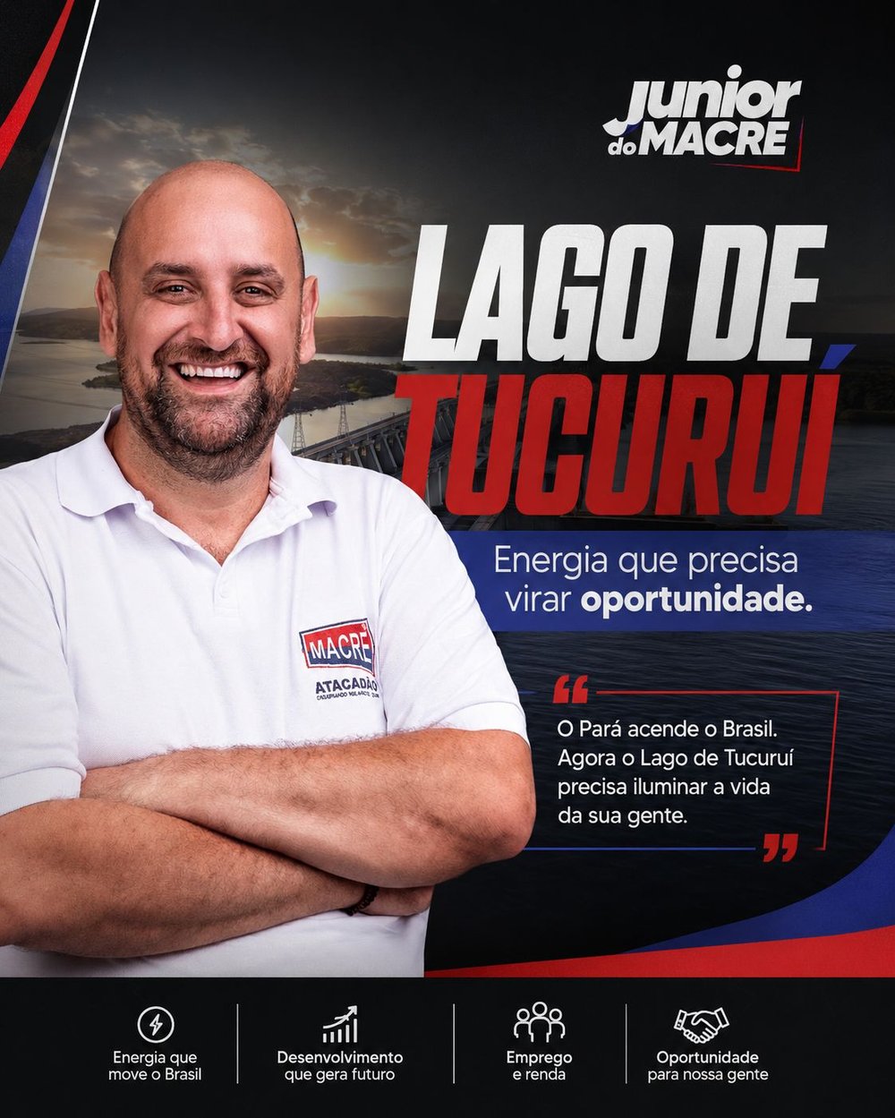 Imagem 1 — Lago de Tucuruí